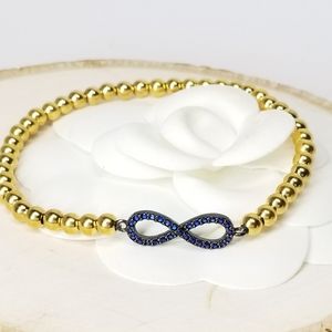 18K Gold Plated Stainless Steel Bracelet NEW